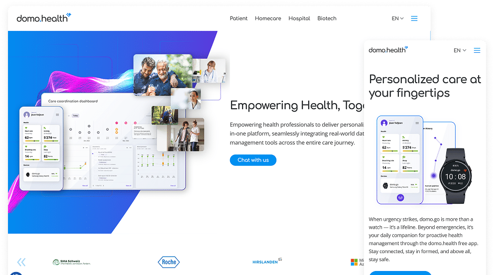 Domo Health - Portfolio Image 2