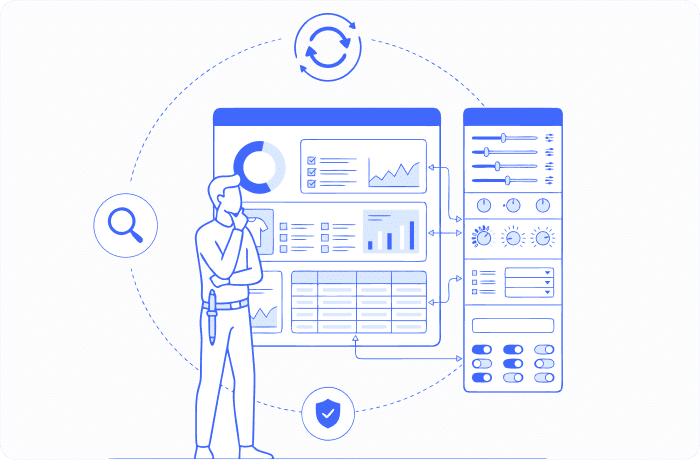 Site complexe et sur mesure